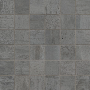 Oxide Magnetite 2x2 Matte Mosaic - porcelain tile